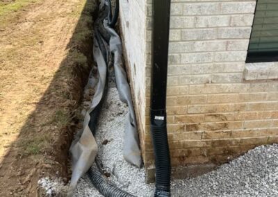 French drain Bentonville arkansas